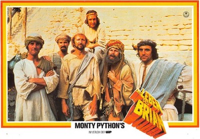 Das Leben des Brian ORIGINAL Aushangfoto Monty Python / M. Palin / John Cleese