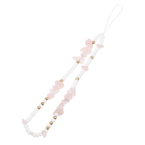 Anti-lost Mobile Phone Chain Stone Beaded Wrist Strap Universal Lanyard - 第 3/12 張圖片