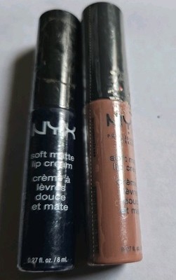 2 NYX PROFESSIONAL MAKEUP Soft Matte Lip Cream - MOSCOW (Blue)  London* Sealed