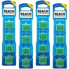 REACH Ultraclean Access Flossers Disposable Heads Fresh 28 Count Pack of 4 