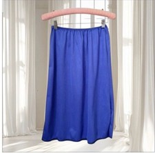 VTG BESTFORM Blue Nylon Half Slip Size L