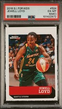 JEWELL LOYD ROOKIE 2016 Sports Illustrated Si for Kids WNBA ROY Storm MC PSA 6