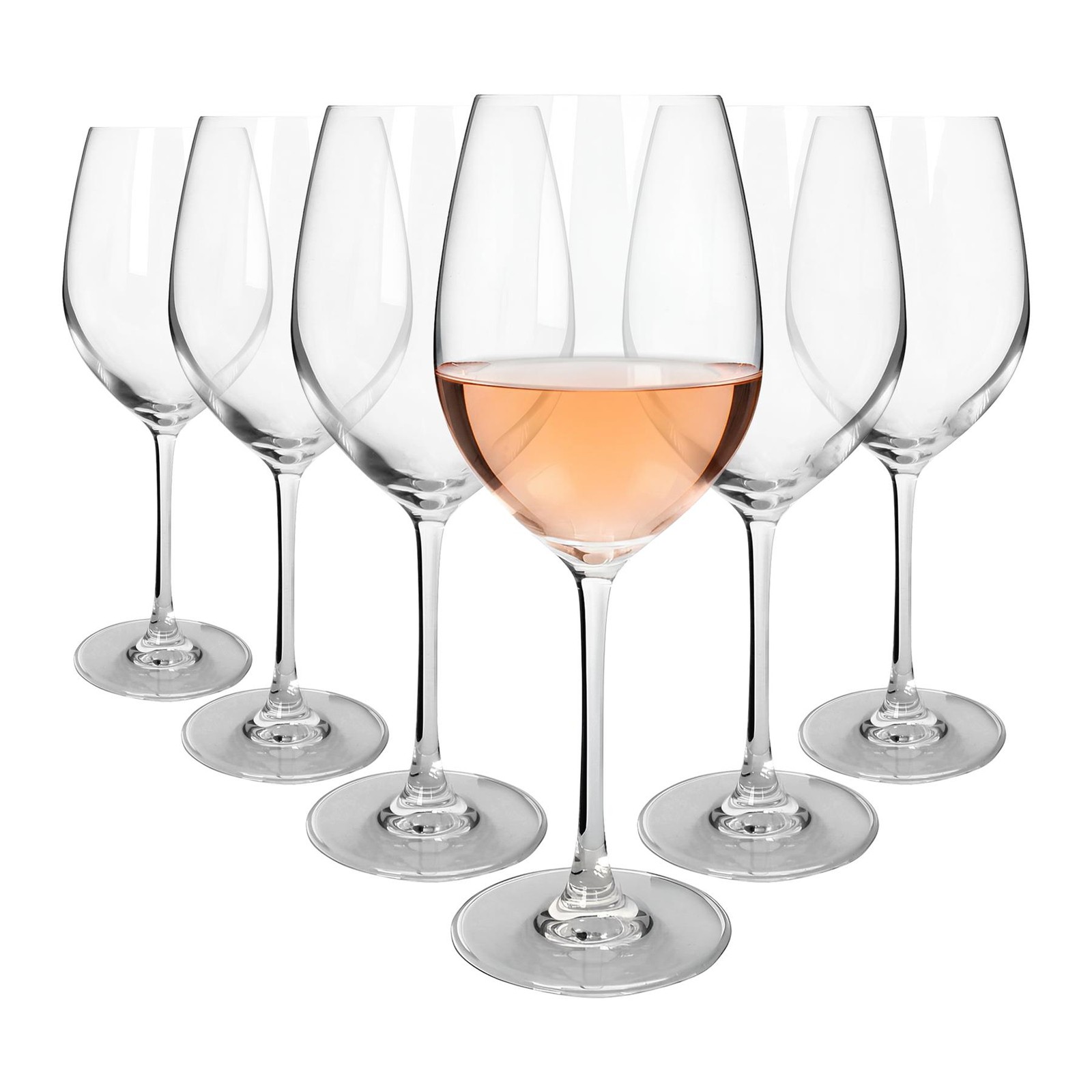 Mayfair Crystal RosÃ© Wine Glasses - 540ml - Pack of 6 - Image 2