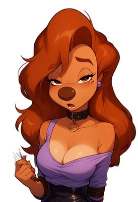 Roxanne Goofy Movie Vinyl Car Decal Sticker 7'' Weatherproof