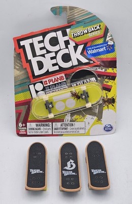 TECH DECK Throwback Series Plan B RARE + 3 Decks Toy Machine Matt Ball World