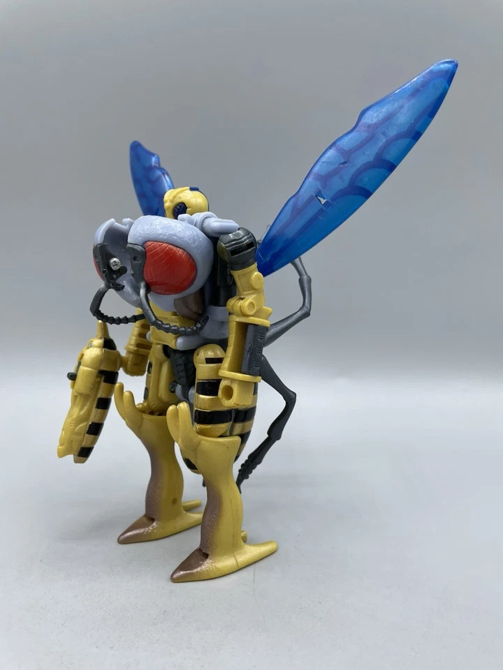 Transformers Beast Wars 1996 Waspinator Deluxe Blue Wings Fox Kids Complete - Image 4 of 4