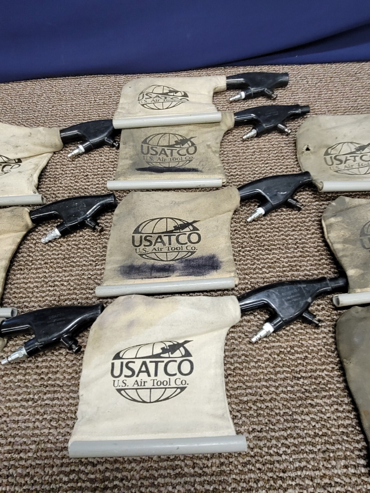 10 USATCO ATI Mina Vacuum Dust Bag Pneumatic Vac Rivet Body Tool