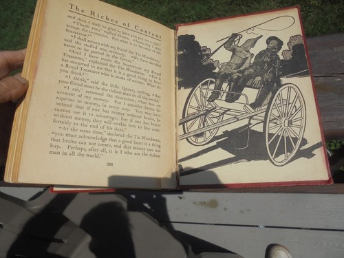 ANTIQUE BOOK " LAND OF OZ" 1904 BRAUN - Foto 9 di 16