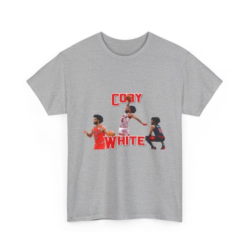 Coby White , Unisex Cotton Shirt, Sports Apparel, Gift for Him, Summer - Picture 22 of 37
