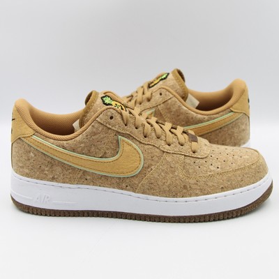 Nike Air Force 1 '07 Happy Pineapple Cork Flax Gold DJ2536 900 Multiple  Sizes | eBay