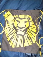Lion King Musical Backpack And Book is in great condition
