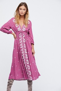 free people fable midi dress