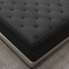 8"12"14" Black Mattress in a Box Twin Full Queen King Memory Foam Hybrid Spring