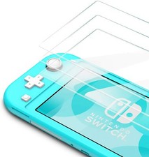 3x protective glass film for Nintendo Switch Lite bulletproof screen protector full