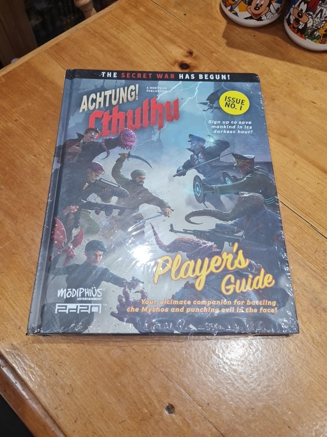 Achtung! Cthulhu RPG Player's Guide 2D20 Modiphius Hardback Core Rulebook