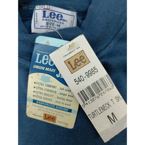 Sweatshirt Pullover LEE Turtleneck Navy Blau ORIGINAL VINTAGE LIMITED EDITION - Bild 7 von 8