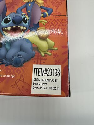 Lilo & Stitch Alien Action Playset Figures Disney Store Exclusive