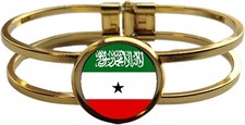 Somaliland High Quality Gold Colour Copper Bracelet And Gift Bag
