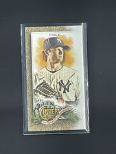 2022 Allen and Ginter Base Mini Gold Border #79 Gerrit Cole - New York Yankees