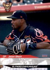 2016 El Paso Chihuahuas Choice #30 Jabari Blash St Tomas Virgin Islands Card