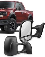Perfit Zone TOWING MIRROR PAIR SET for 1999-2007 F250/F350/F450/F550 Super Duty,