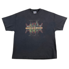 XL Disturbed 2003 t-shirt Music as a Weapon II tour 2-side 2004 live album shows