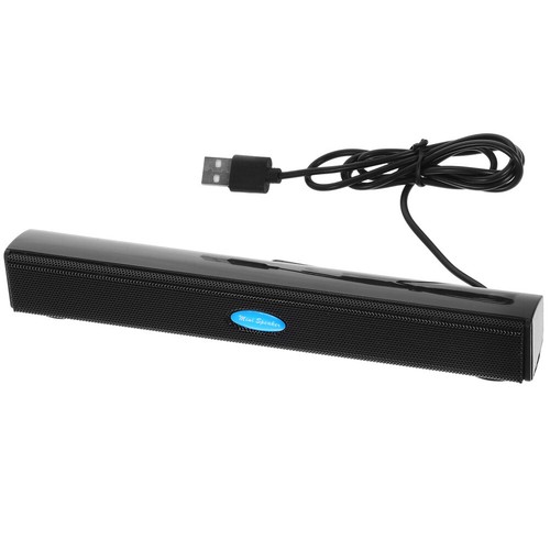 USB 2.0 Sound Bar Mini Subwoof Notebook Speaker Soundbar Surround Sound - Picture 2 of 12