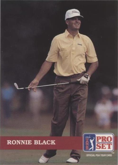 1992 Pro Set Golf - Ronnie Black #76 - 1 of 1