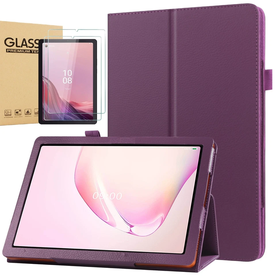 Funda para Tablet Lenovo NOOK 9"" de Barnes & Noble / Lenovo Tab M9 Cubierta Soporte PU Foto 3 de 4