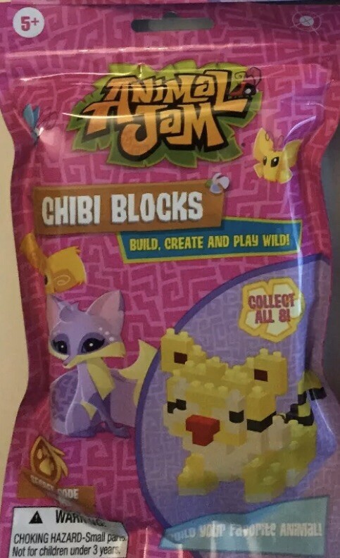 ANIMAL JAM CHIBI BLOCKS: BUILD,CREATE PLAY WILD!