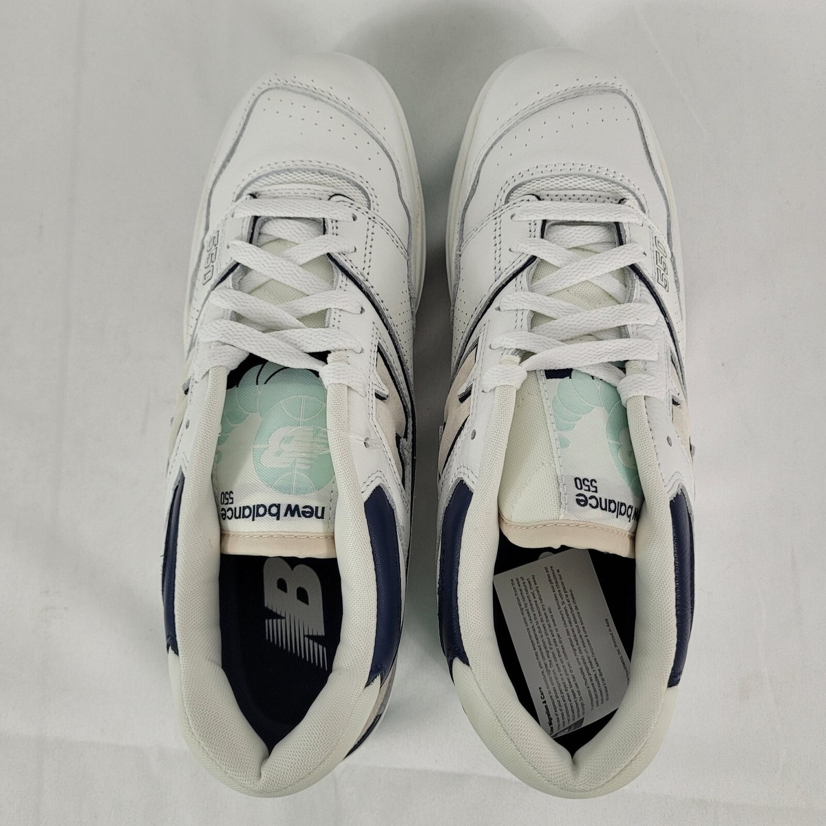 New Balance 550 Beige Blue White B550WCA Men's 10/Women's