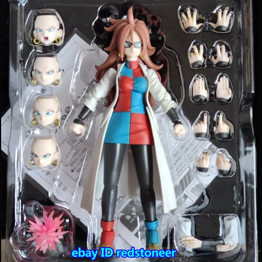 SHF Studio Android 21 Dragon Ball Z 1/12 Scale Action Figure Anime