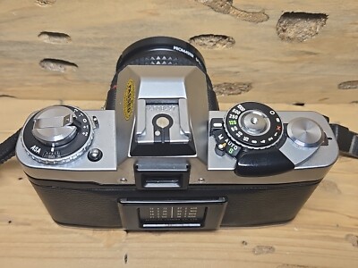 MINOLTA XD-5 Silver 45mm SLR Film Camera w/ MD W.Rokkor 45mm Y340