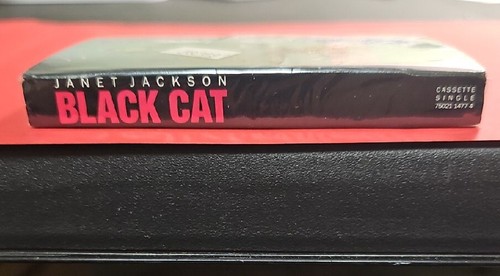 Janet Jackson - Black Cat Cassette Single SEALED - Picture 5 of 5