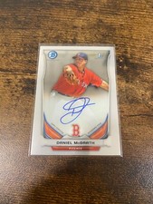 2014 Bowman #BCAP-DM Daniel McGrath Chrome Prospect Autographs
