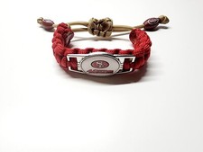 Adjustable Charm Bracelet Fan Apparel  Souvenir NFL Football
