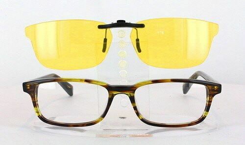 Custom Made for Warby Parker MITCHELL-54X17 Polarized Clip-On