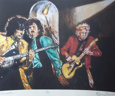 RONNIE WOOD ROLLING STONES UNDERMATH II Mick Jagger Keith Richards