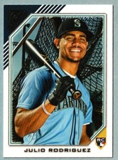 2022 Topps Gallery Base Julio Rodriguez RC #35 Seattle Mariners