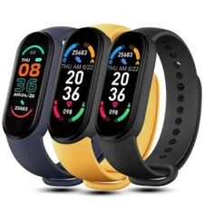 Watch Strap for Mi Band 7 6 5 4 3 Wristband Silicone Bracelet Wrist Strap Gifts