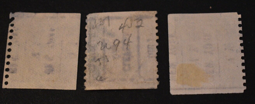 3 - 1916 US Stamps Scott #490 - 1 Cent Precancels - NY & OH - Used/LH/NG/F-VF - Picture 2 of 2