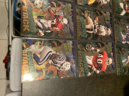1995 Topps Stadium Club Members Only Ground Attack complete set RARE NFL - 第 7/8 張圖片