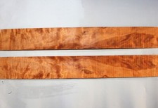 5A Guitar Sides Board Quilted Maple Wood Set Luthier Supply 36.2"x4.8"x0.2"