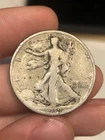 1919 Walking Liberty Half Dollar Uncertified Ungraded Circ VG+ Cleaned A37