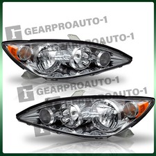 Fits 2005-2006 Toyota Camry Headlights Lights Lamps Replacement Pair Lhrh 05-06