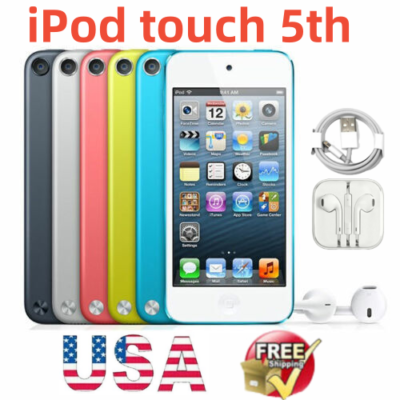 NEW Apple iPod Touch 5th Generation 16GB/32GB/64GB All Colors
