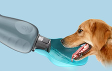 Portable Dog Water Bottle 800ml For Small Medium Large Dogs Outdoor Travel