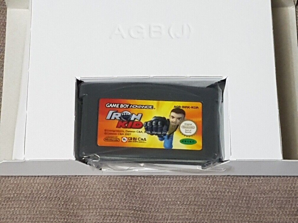 Nintendo Daiwon GBA Iron Kid Retro Korean Version for Game Boy Advance