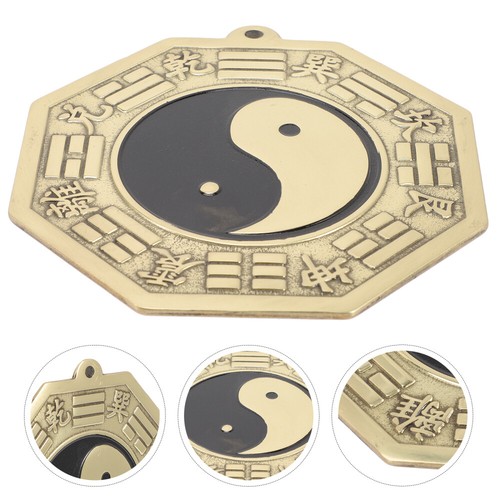 Creative Eight Diagrams Mirror Temple Decor Ward Off Bad Luck Decor Home