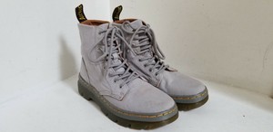 grey doc martens womens